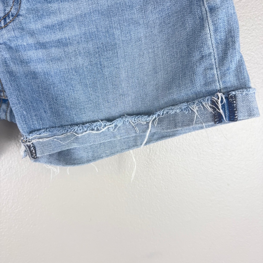 Rag & Bone Wiley Cutoff Denim Shorts Light Wash Raw Hem 27 W1915K520WIL - Picture 4 of 14